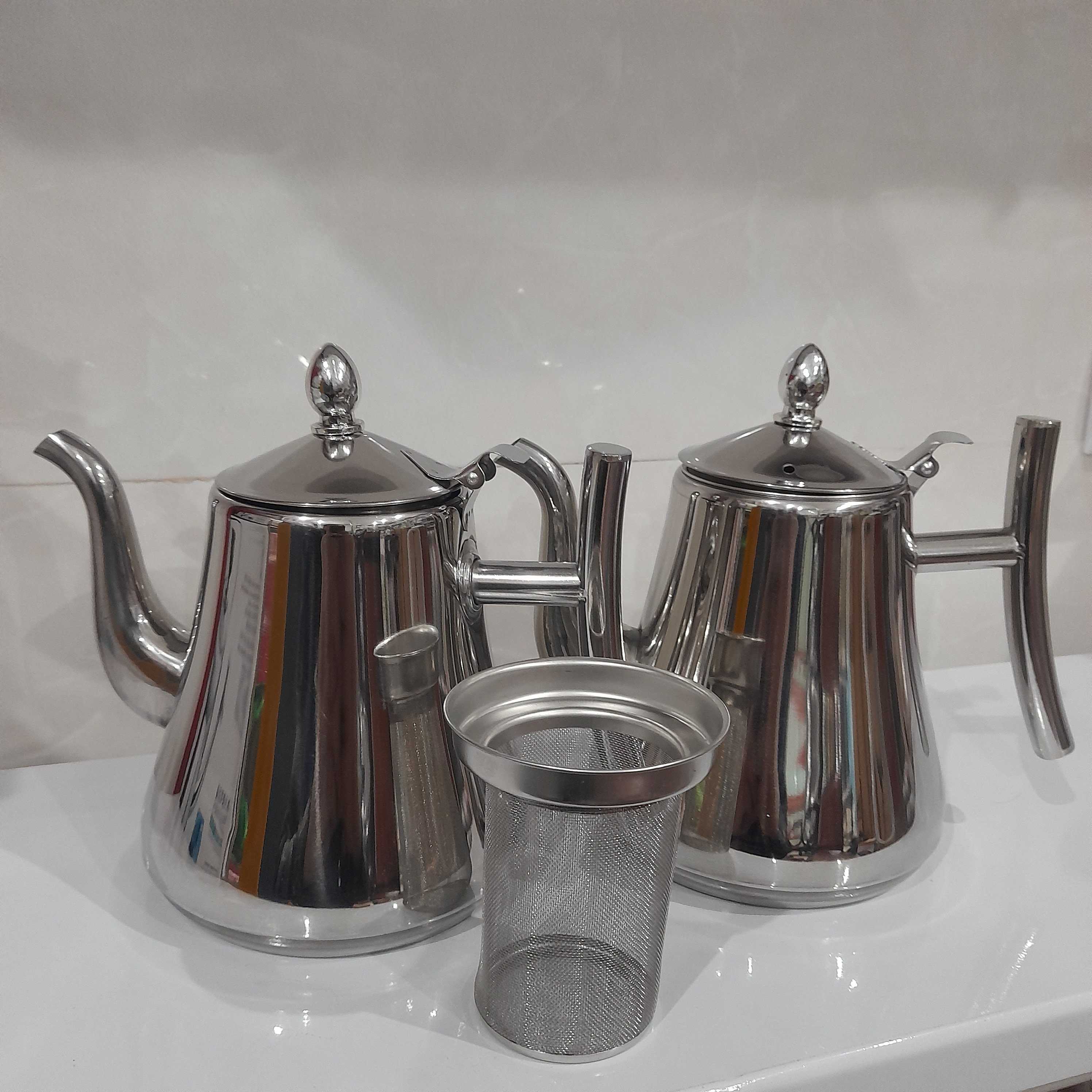 قوری عربی  استیل 1.5 لیتری کرک ماز