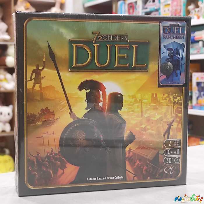بازی فکری کارتی سون واندرز دوئل 7 wonders Duel برای 2 نفر شرکت دهکده 