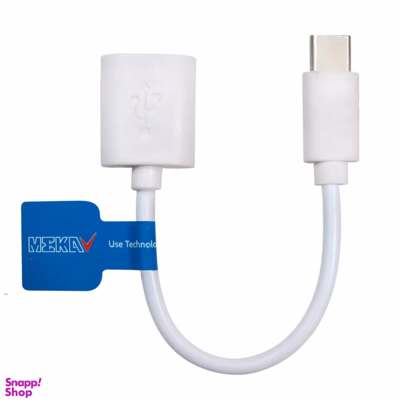 کابل تبدیل USB-C به Otg مکا (Meka) مدل mc23 به طول 15cm
