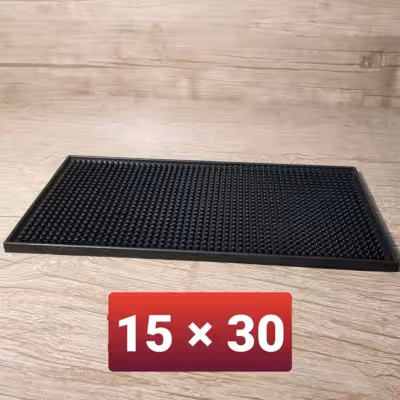 مت بارقهوه،مت بارسرد،مت بار گرم، سایز 30 پلاستیک سیلیکونی درجه یک