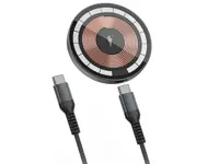 شارژر وایرلس مگ سیف 15 وات ویوو WiWU wireless charger M17