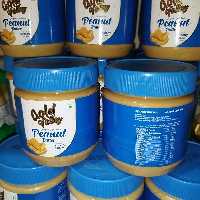 کره بادام زمینی 340 گرمی گلدن والیgold valley کرانچی