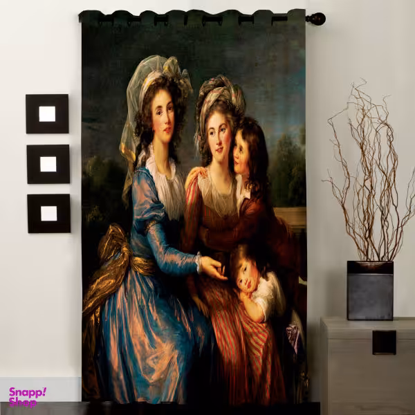 پرده مدل C1-50701 ارتفاع 290 سانتی متر رنگ سفید