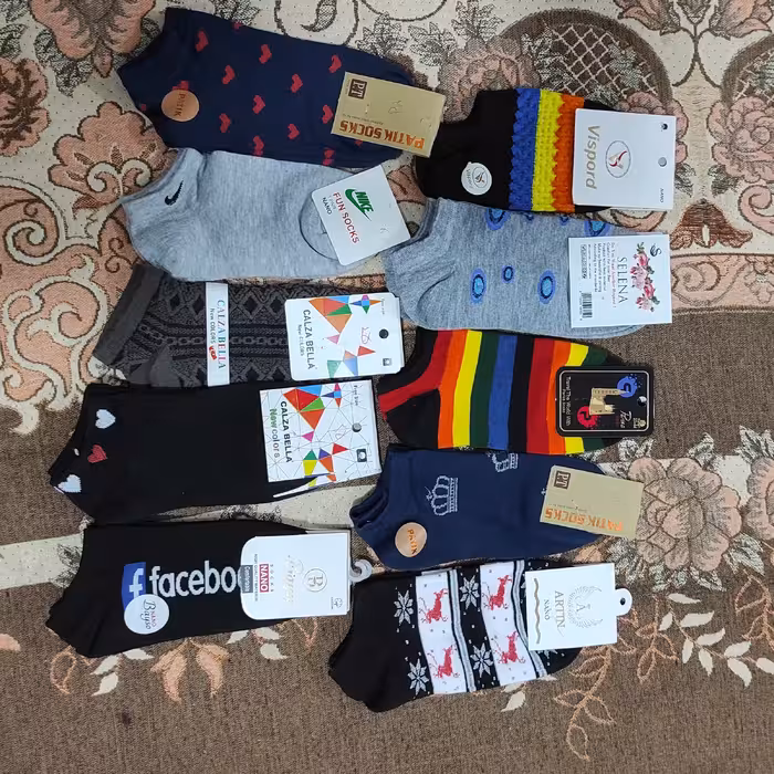 جوراب مچی فانتزی طرح های مختلف