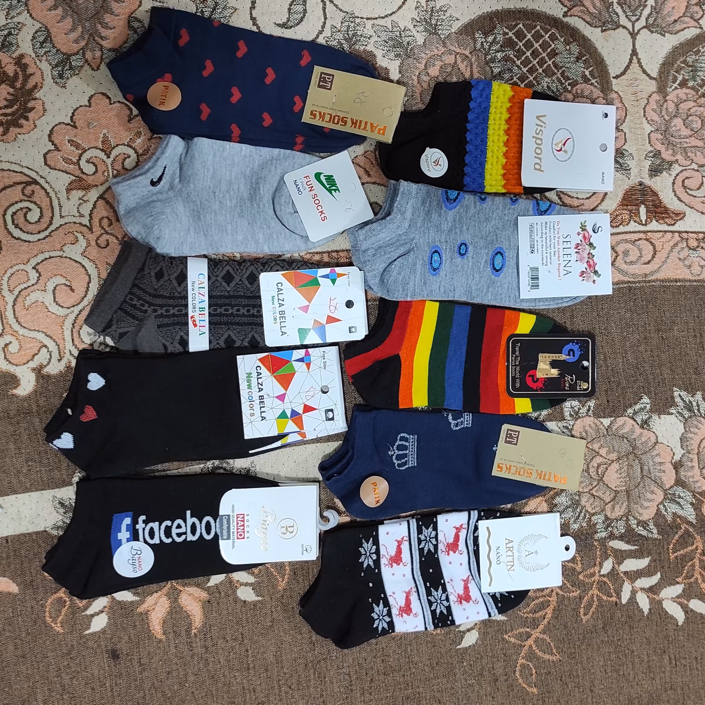 جوراب مچی فانتزی طرح های مختلف