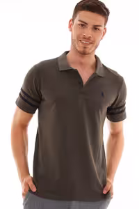 تی شرت سبز مردانه T8585 اورجینال Dewberry