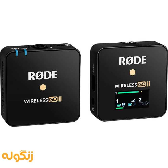 ست میکروفون بی سیم رود مدل Wireless GO II SINGLE - زنگوله