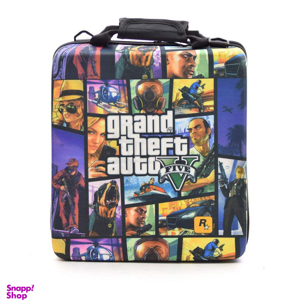 کیف قابل حمل برای PS4 طرح بازی Grand theft auto