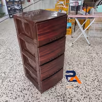 فایل 4 طبقه  طرح چوب مارینا  دارور پلاستیکی  محصول برند تسا پلاستیک مواد نو صادراتی باکیفیت 