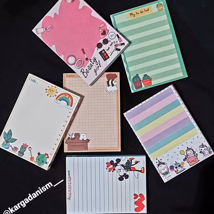 برگه یادداشت 100 برگ