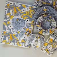 سرویس اشپزخانه 11 پارچه دمکش دمکنی سرویس اشپزخانه 11 تیکه عروس دمکش دمکنی ضمانت کیفیت 