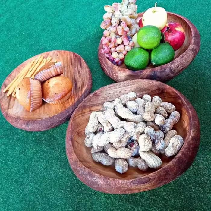 ست کاسه چوبی