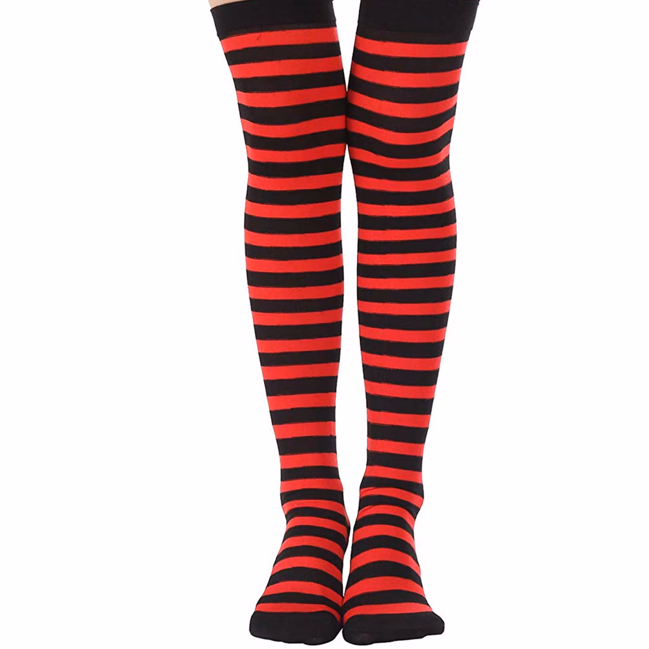 جوراب راه راه زیر زانو 