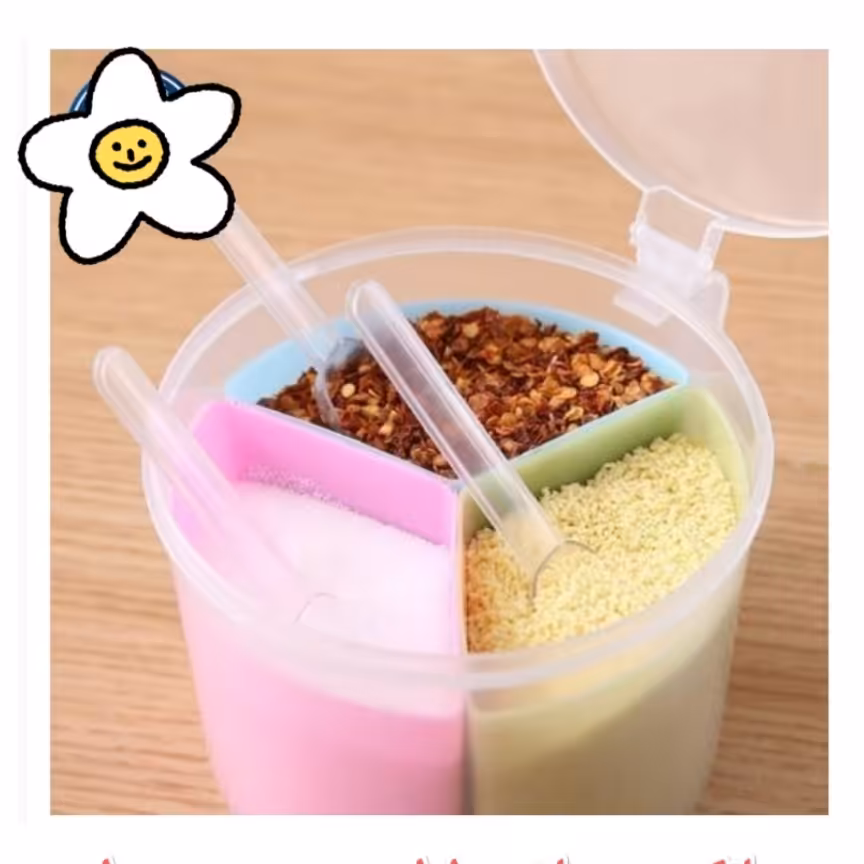 بانکه حبوبات و یا ادویه جات دارای درپوش