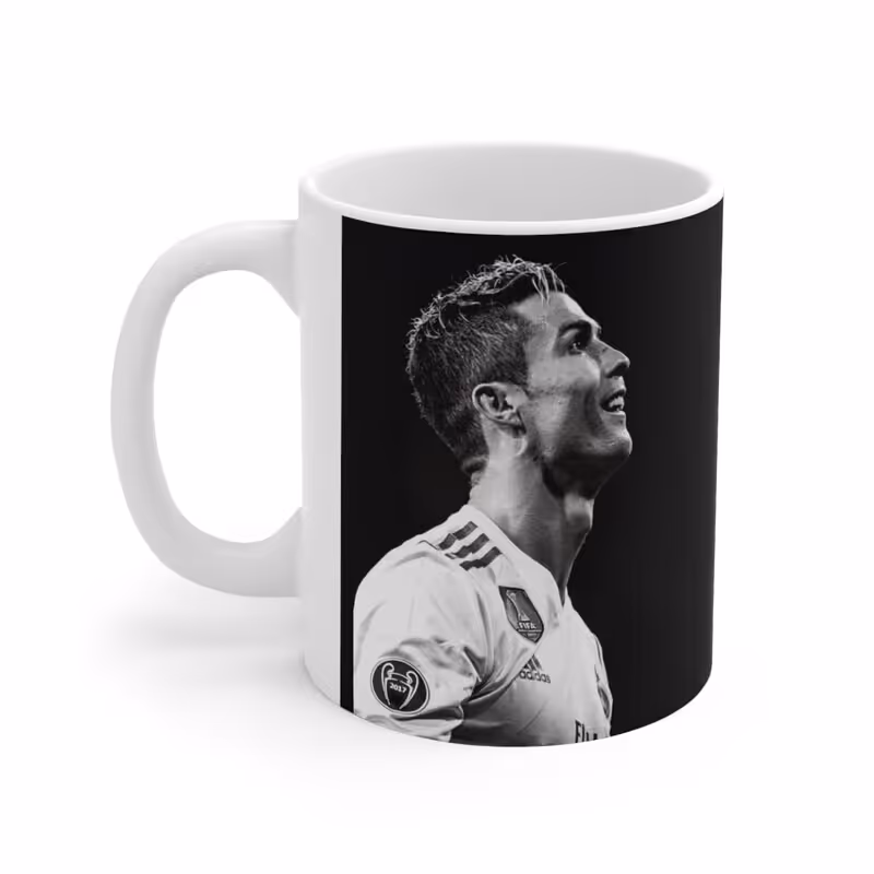 ماگ طرح کریستیانو رونالدو Cristiano Ronaldo مدل NM1593