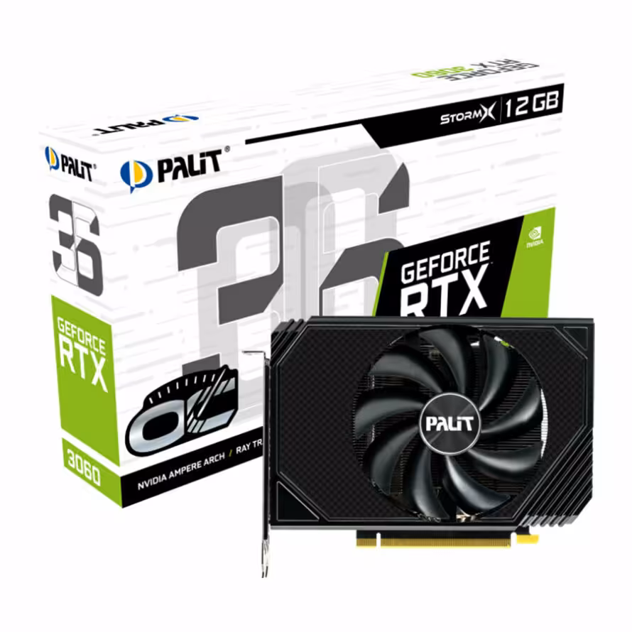 کارت گرافیک پلیت GeForce RTX 3060 StormX OC 12GB