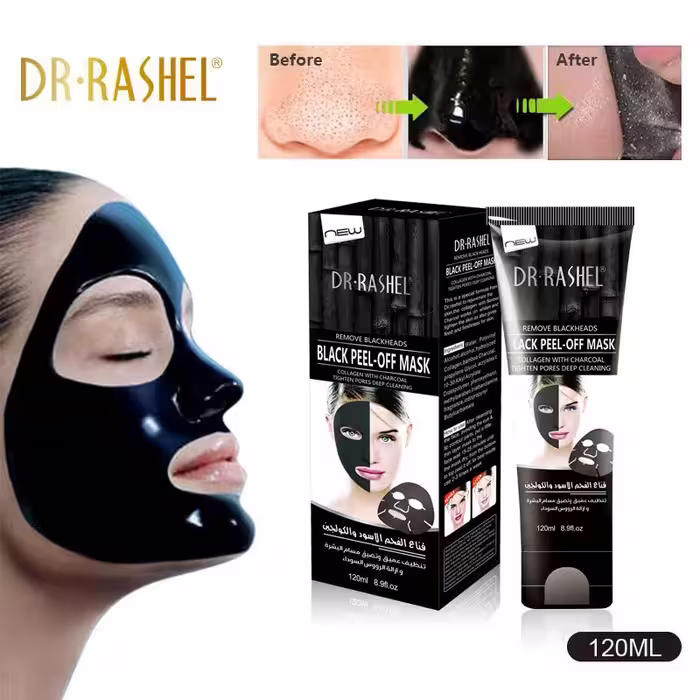 ماسک صورت زغال سیاه دکتر راشل  حجم 100میل