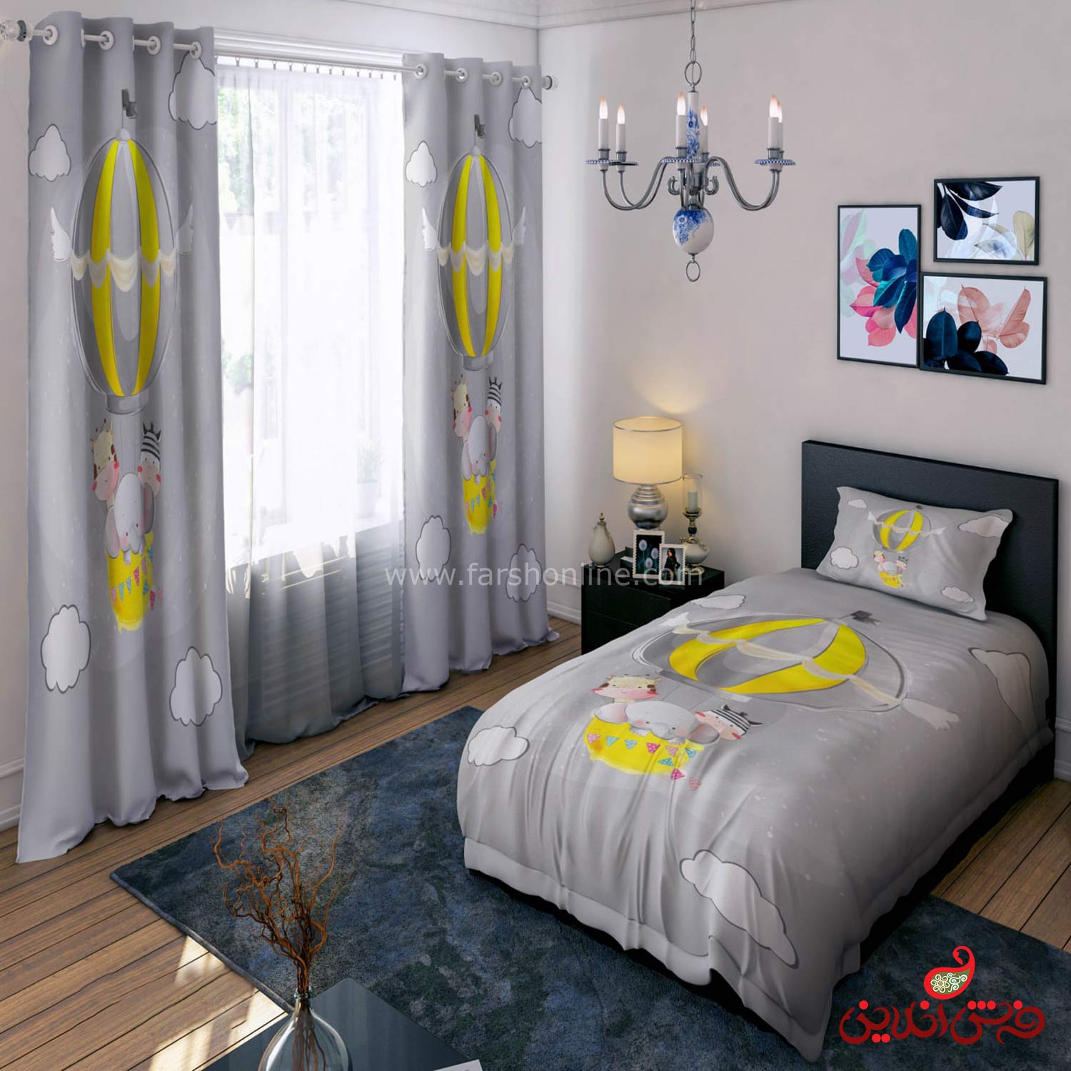 روتختی طرح بالن کد 15007