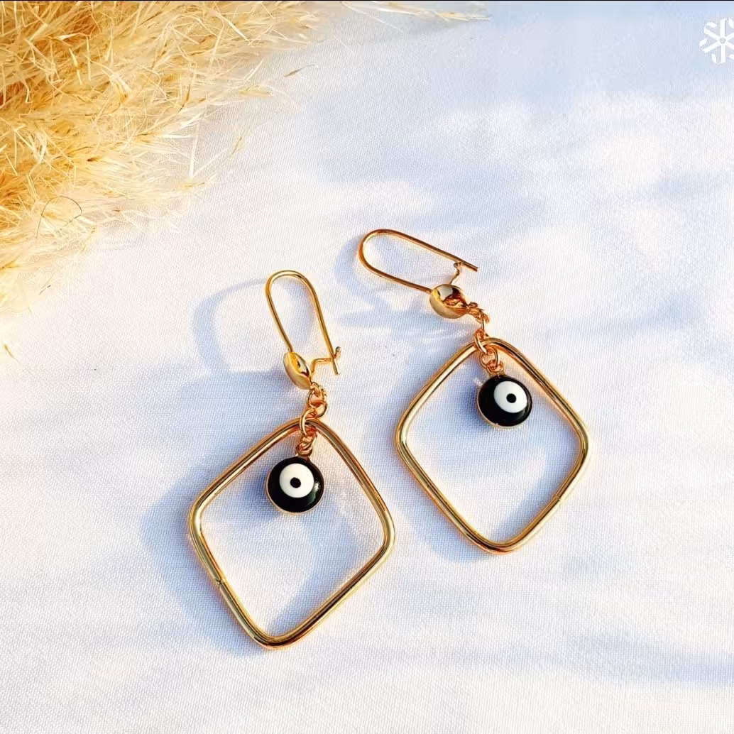 گوشواره چشم لوزی