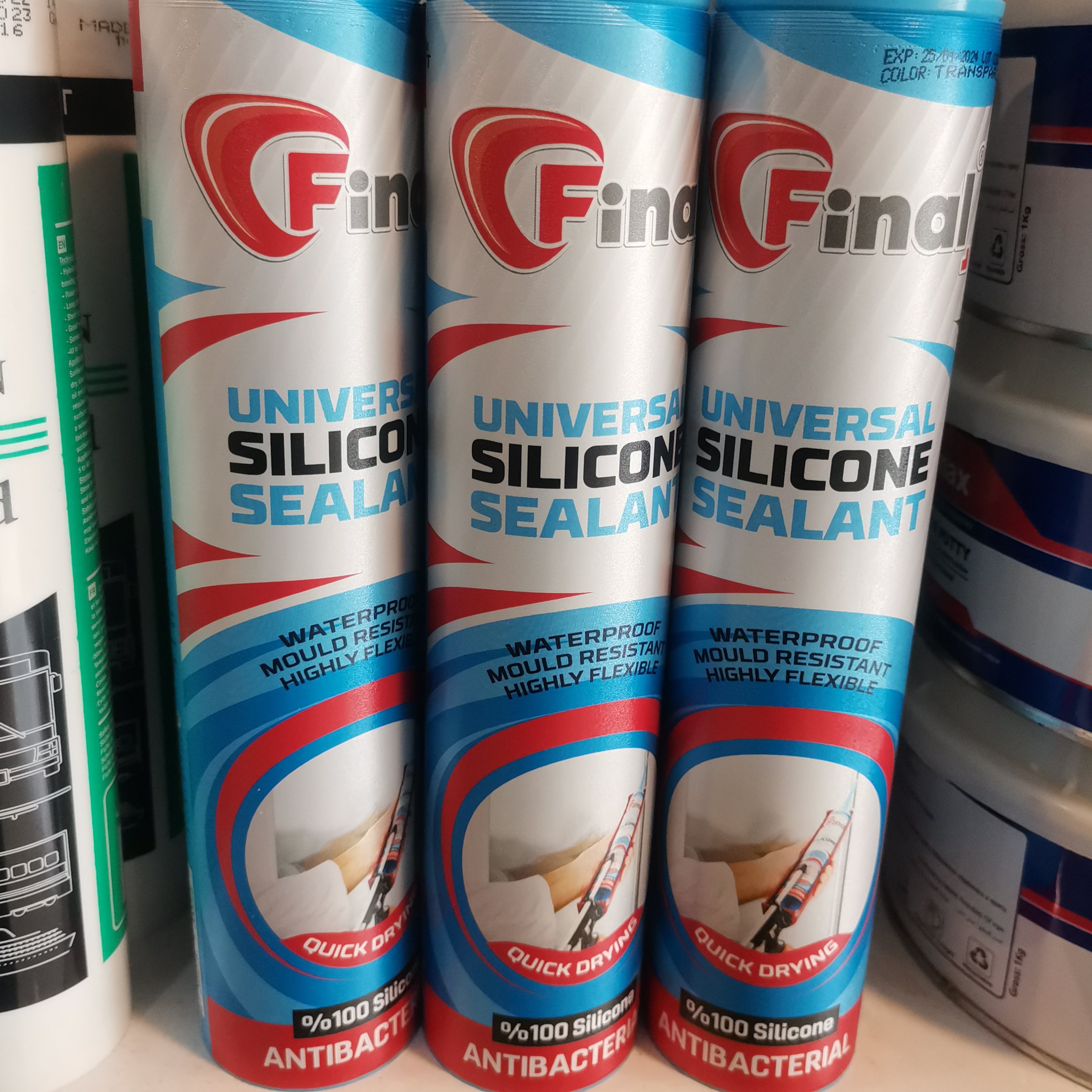 چسب آکواریوم فاینال شفاف،ساخت ترکیه، بهترین کیفیت 