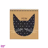 دفتر طراحی بامبیلیپ طرح گربه خال خالی کد 8520661