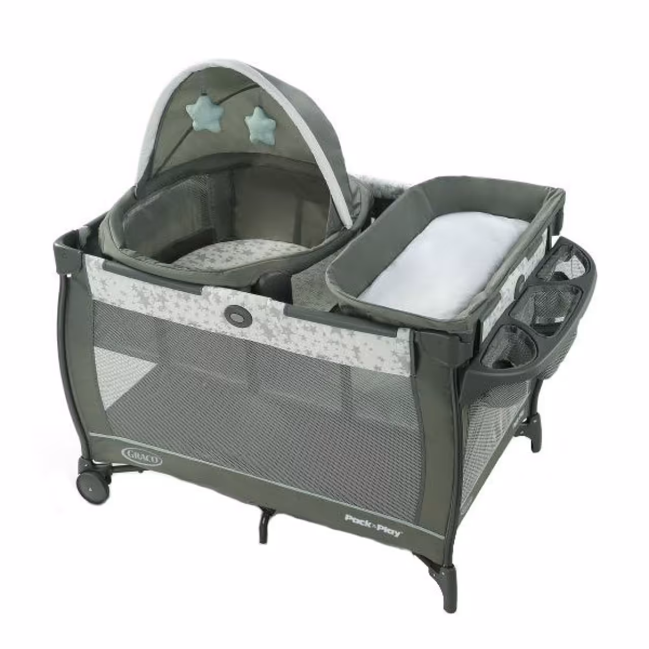 تخت و پارک کودک گراکو مدل oskar