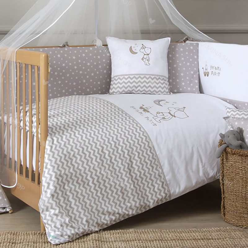 سرویس روتختی نوزاد 8 تکه طرح خرس فونابیبی Funnababy