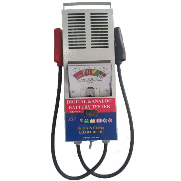 دستگاه تست باتری خودرو 100 آمپر مدل آنالوگ دیجیتال asl4000 (پس کرایه)