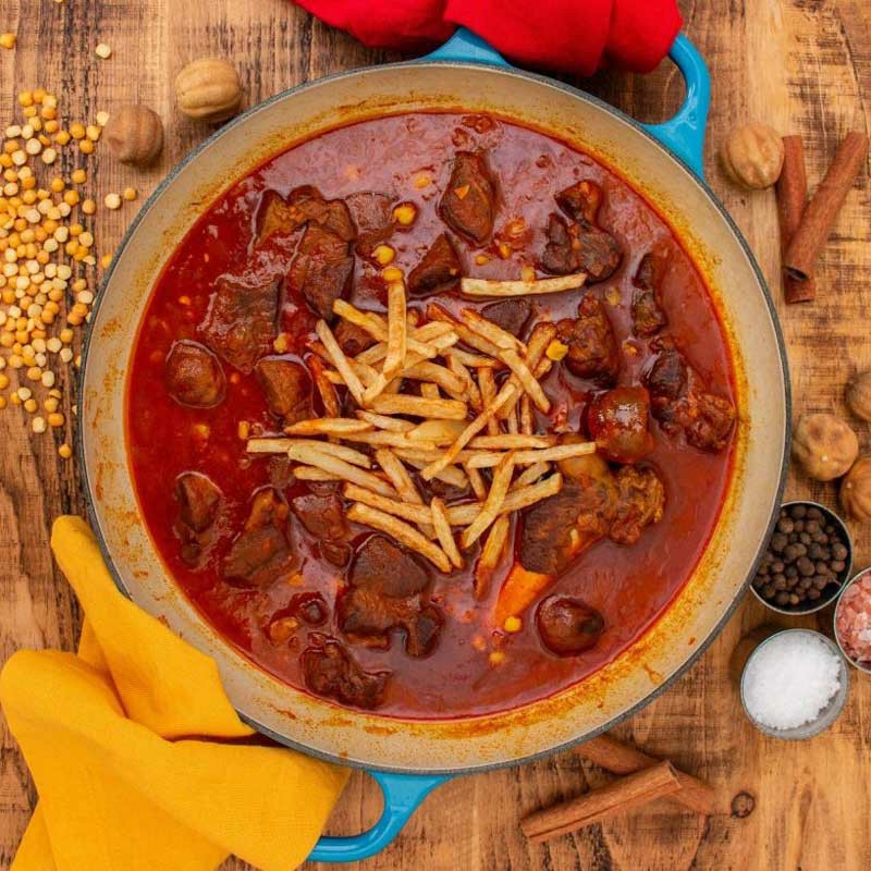 خورشت قیمه و پلو