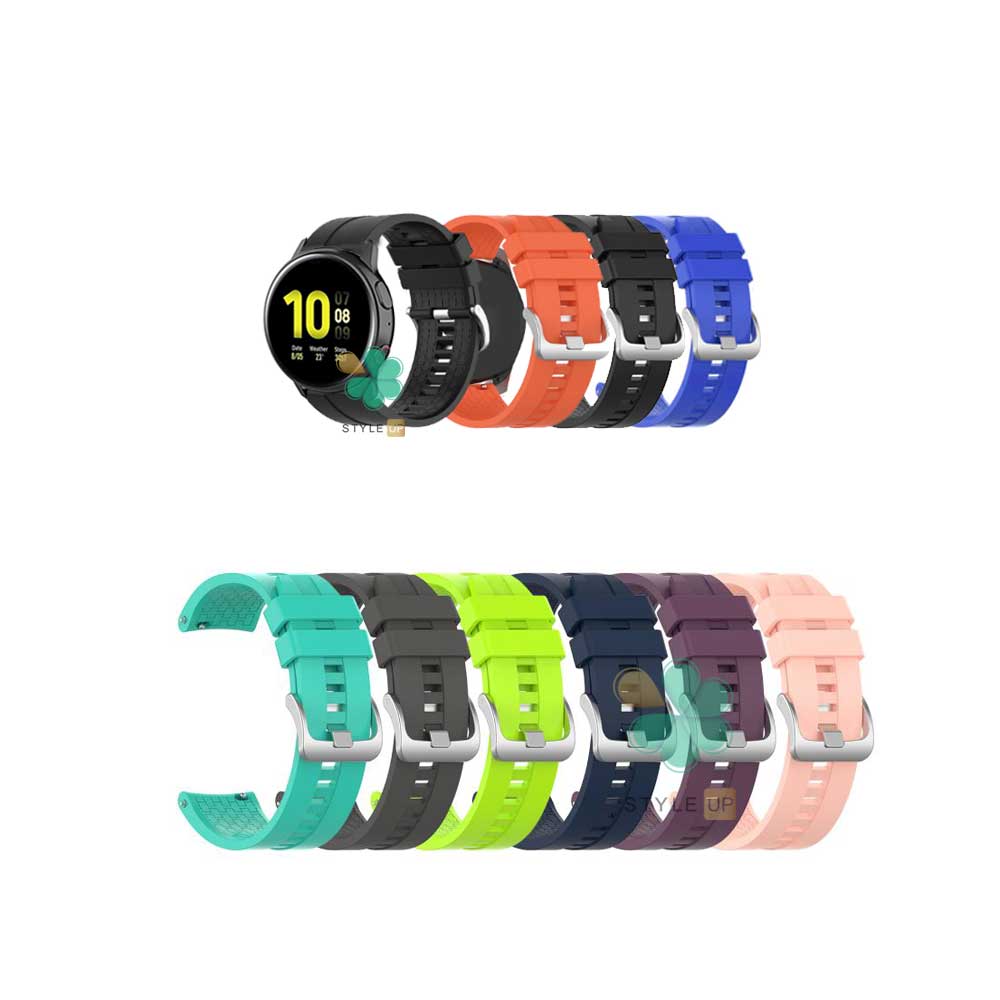 بند سیلیکونی ساعت سامسونگ Samsung Galaxy Watch Active 2 مدل Wild