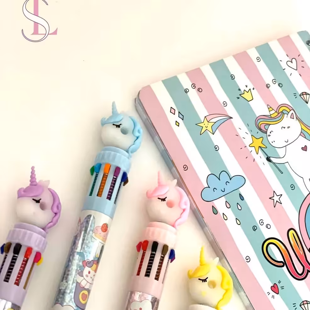 خودکار ده رنگ یونیکورن