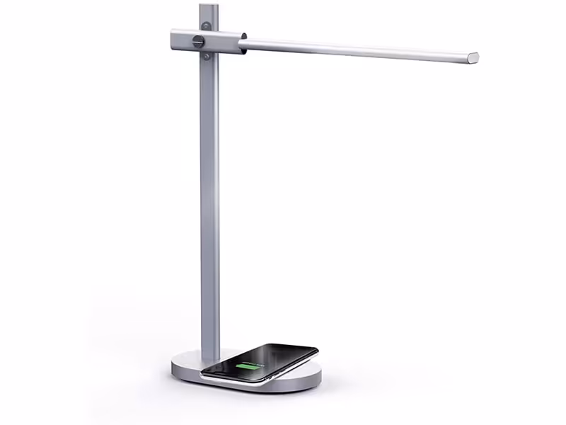 چراغ مطالعه و شارژر وایرلس Momax Q.LED Desk lamp &amp; Wireless Charger 10W