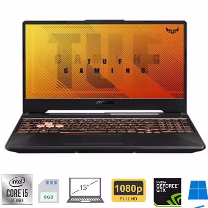 قیمت و خرید لپ تاپ ایسوس TUF F15 FX506 نسل 10 - دیجی 63