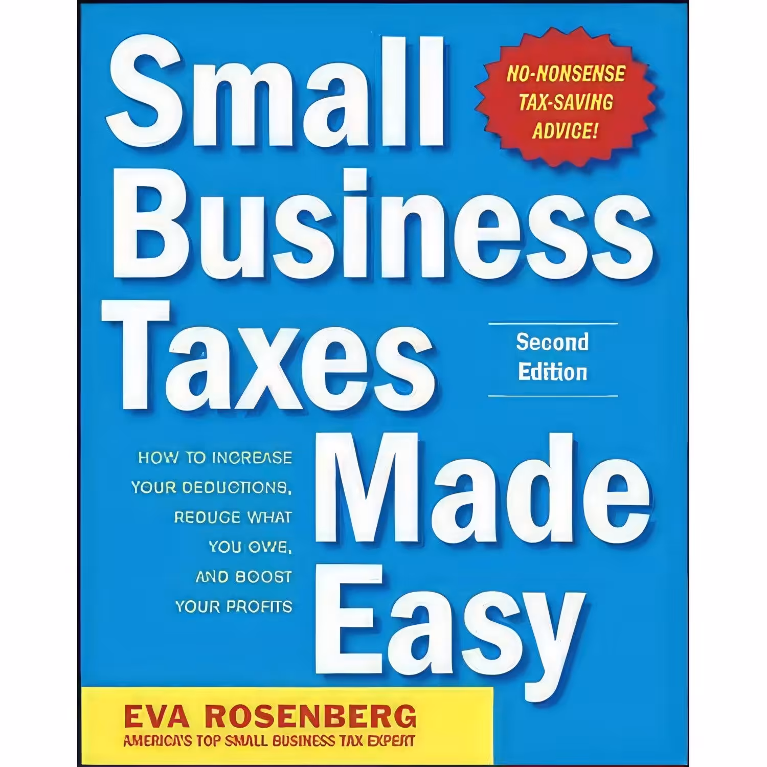 کتاب زبان اصلی Small Business Taxes Made Easy Second Edition اثر Eva Rosenberg