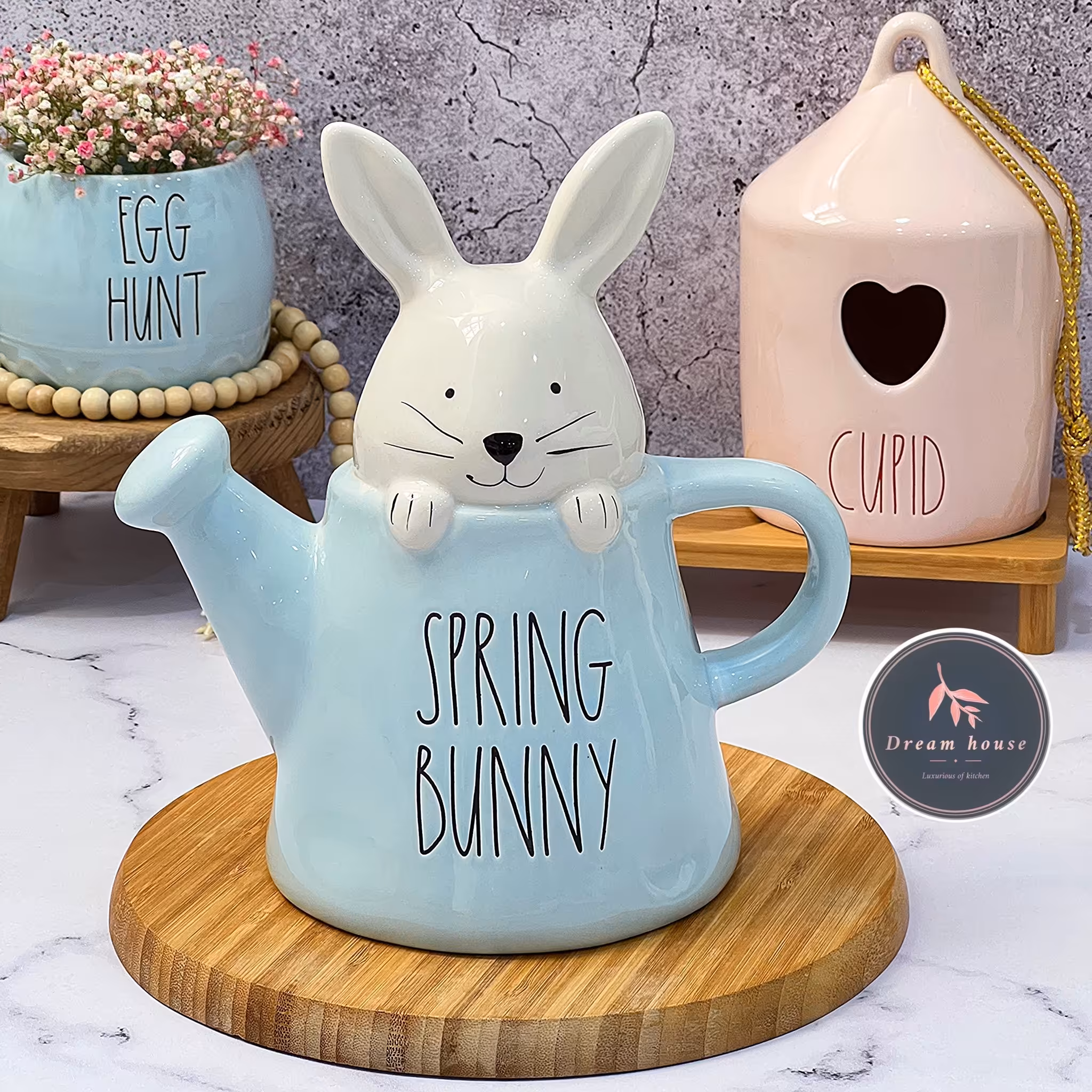 خرگوش دکوری سرامیکی