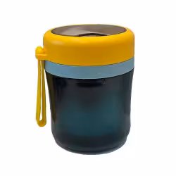 فلاسک غذا 500 میل سبز درب زرد کروم