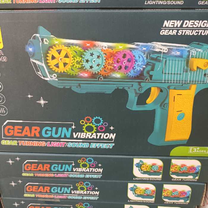 تفنگ ویژه اسباب بازی دخترانه پسرانه بچه گانه باتری خور 