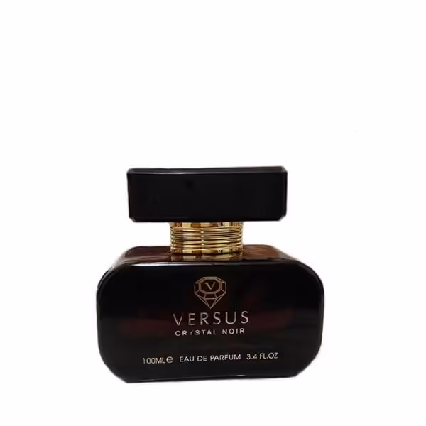 عطر ادکلن زنانه ورساچه مشکی شرکتی فراگرنس ورد ورسوس کریستال نویر (Fragrance World Versace Crystal Noir)