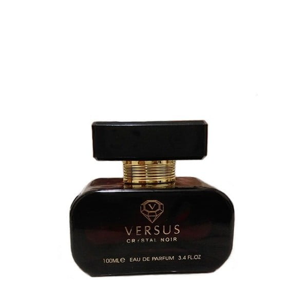 عطر ادکلن زنانه ورساچه مشکی شرکتی فراگرنس ورد ورسوس کریستال نویر (Fragrance World Versace Crystal Noir)