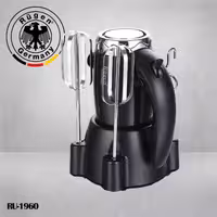 همزن و خمیرزن دستی روگن مدل RU-1960 رنگ مشکی و سفید