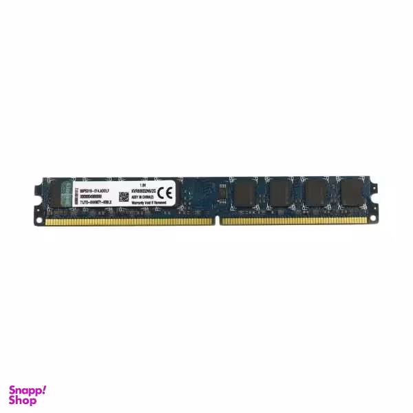 رم دسکتاپ DDR2 تک کاناله 800 مگاهرتز CL6 کینگستون مدل slim ظرفیت 2 گیگابایت