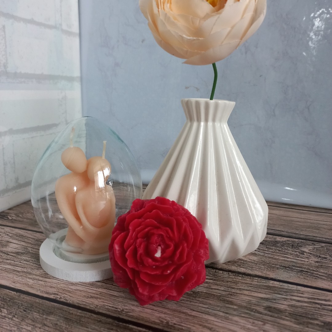 شمع شیشه ای آغوش