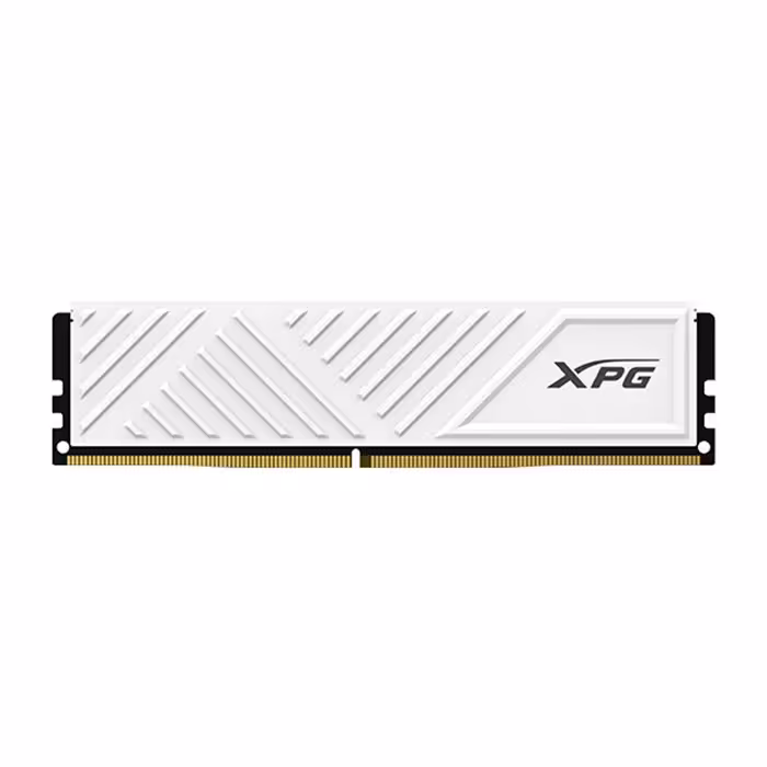 رم سفید دسکتاپ ای دیتا Xpg ظرفیت 16 گیگابایت تک کاناله 3200 مگاهرتز CL16 نسل DDR4 مدل GAMMIX D35
