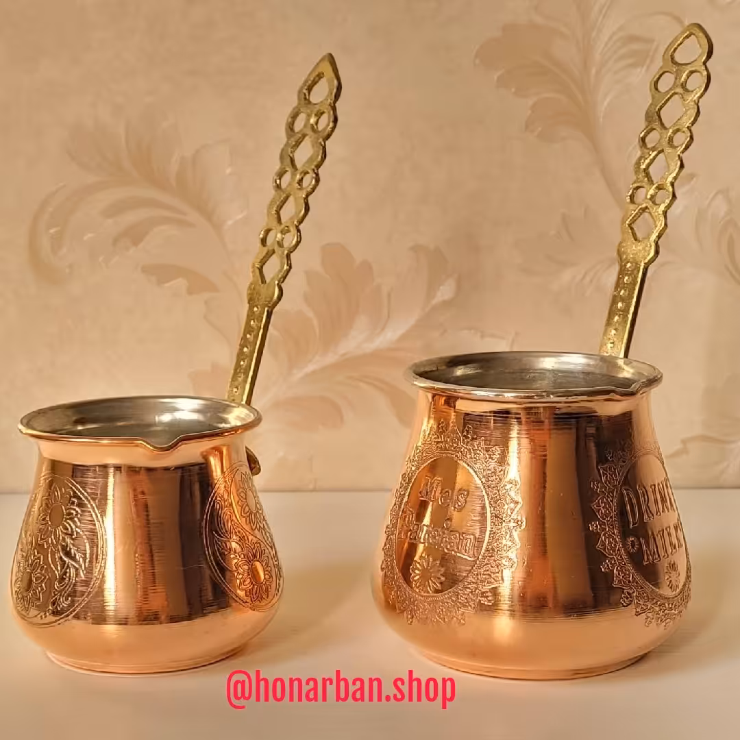 قهوه جوش مسی سایز بزرگ