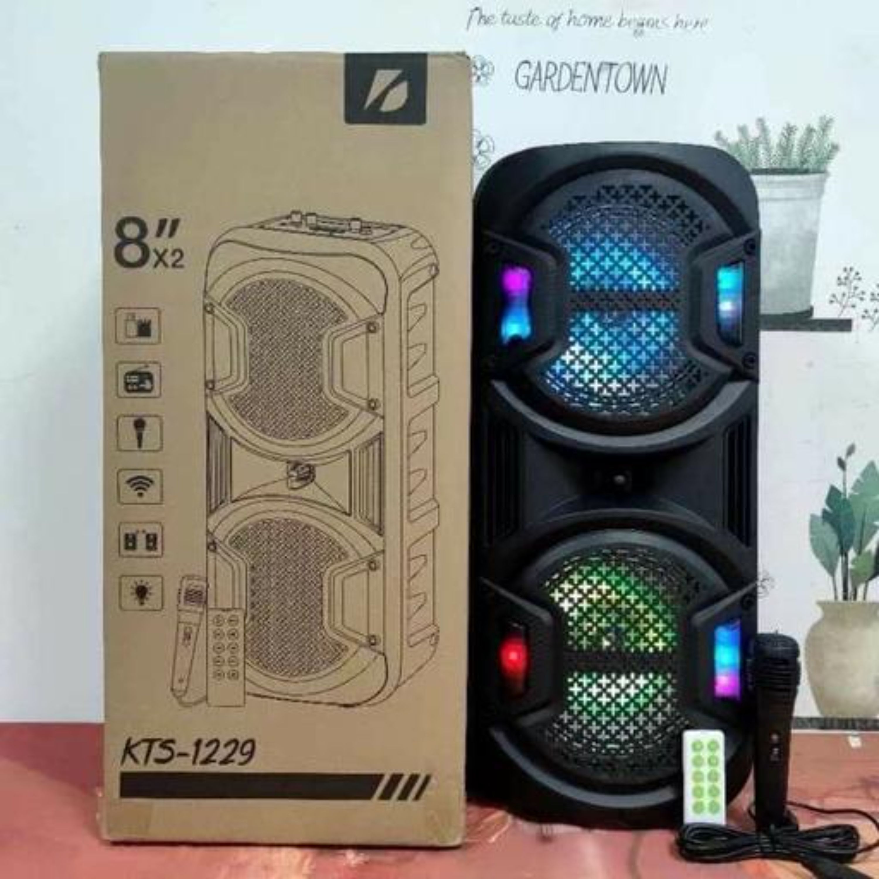 اسپیکر شارژی مدل kts 1229