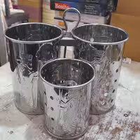 جا قاشقی 3تایی استیل