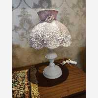 آباژور رومیزی مخمل