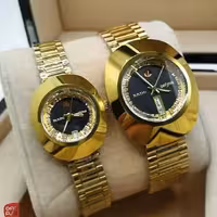 ساعت مچی ست مردانه و زنانه رادو تخم مرغی اصل میوتا ژاپن پشت پیچ سرامیک ضدخش بندکشویی لنگرچرخون 