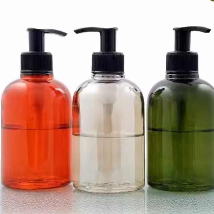 جا مایع شیشه ای ساده(نگهدارنده مواد شوینده)