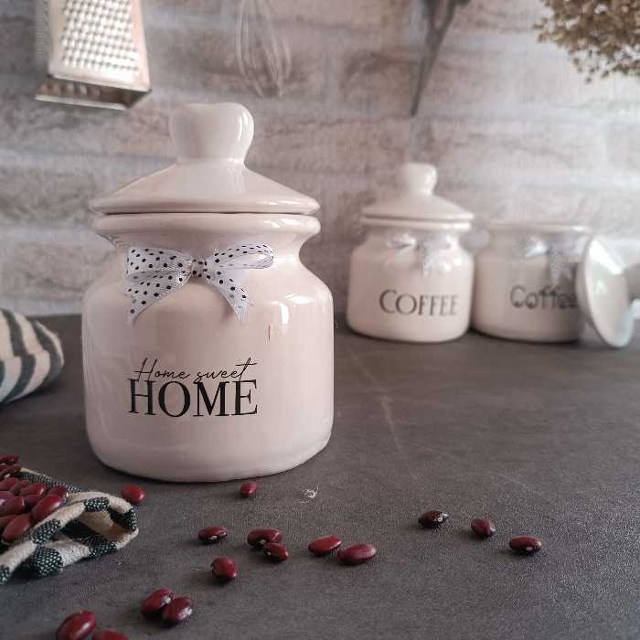 بانکه سرامیکی در قلب قهوه چای حبوبات